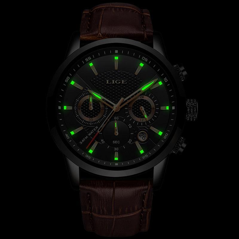 Men's Watches - Fashion Waterproof Chronograph Top Brand Luxury Quartz Watch (MA9)(F84)
