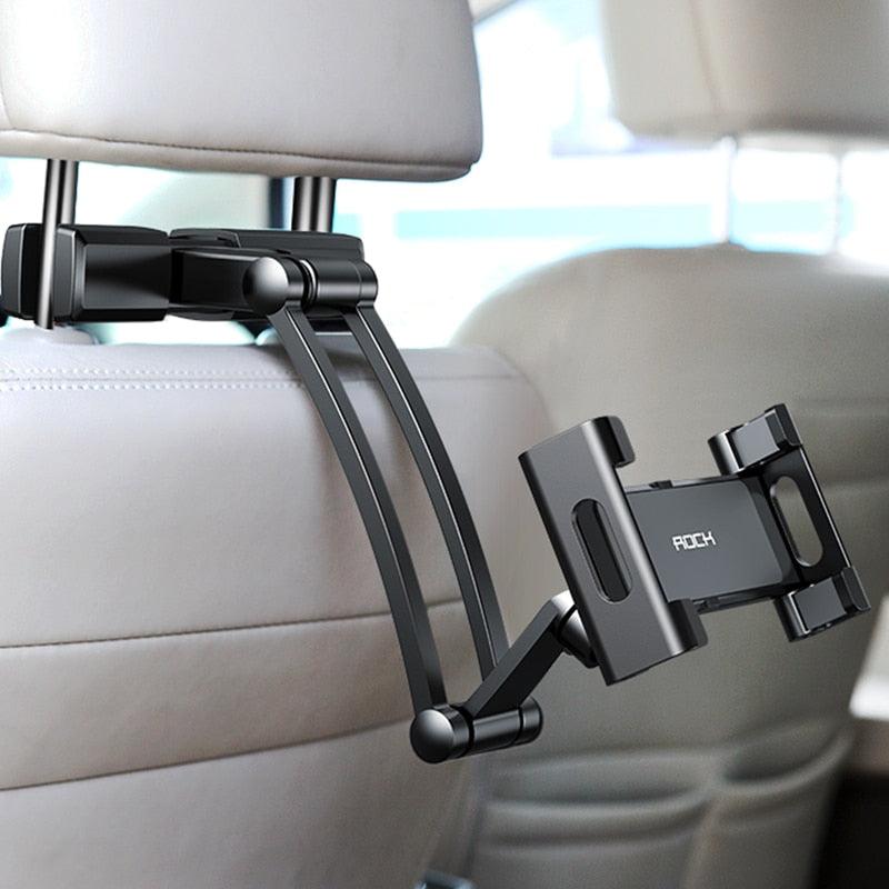 Great Holder For Tablet PC Auto 360 Car Back Seat Headrest Mounting Holder Tablet Universal Stretchable (TLC2)(F47)