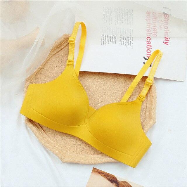 New Female Women Fashion Wireless Padded Bras - Push Up Wire Free Sexy 1Piece Bras (TSB2)(TSB3)(F27)