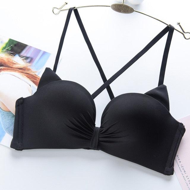 Gorgeous Women Fashion Padded Straps Bras - Push Up Sexy Lingerie Underwear - Lovely 1Piece Bra (D27)(TSB3)(TSB2)