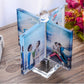 Rotated Windmill Crystal Photo Frame Glass Album for Pictures Frame 4 Pic Custom Made (AD3)(F62)