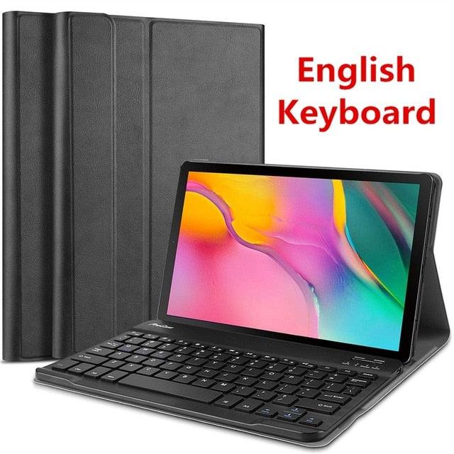 Trending Case for Samsung Galaxy Tab A 10.1 2019 Keyboard Case T510 T515 SM-T510 SM-T515 Cover 7 Colors Backlit Keyboard (TLC4)(TLC3)(F47)
