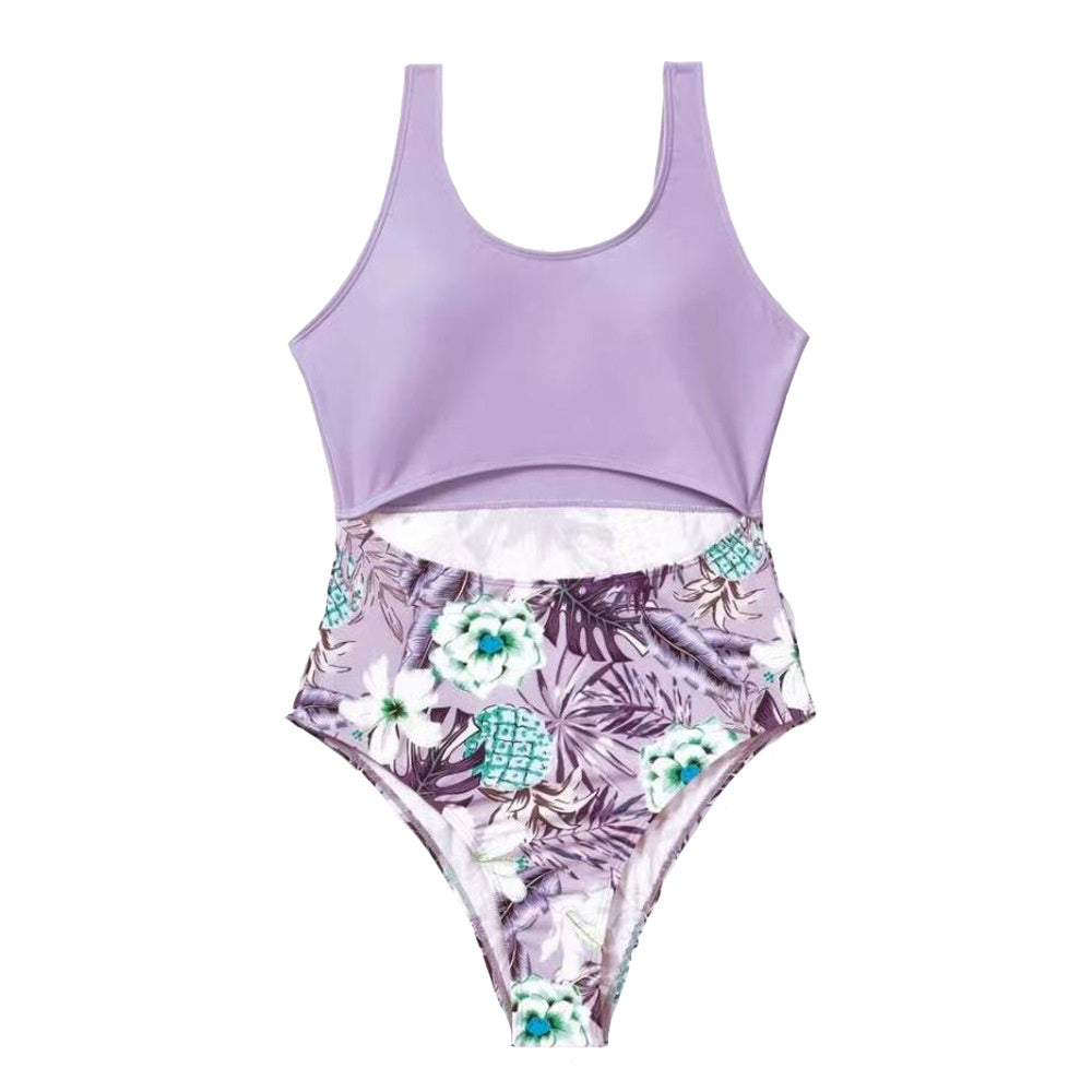 Trending New Three Pieces Bikinis Set - Cover Up Women Floral Print Push Up Swimsuit - Long Sleeve Twist Swimwear Bathing Suit (TB8D)(1U26)(F26) - Deals DejaVu