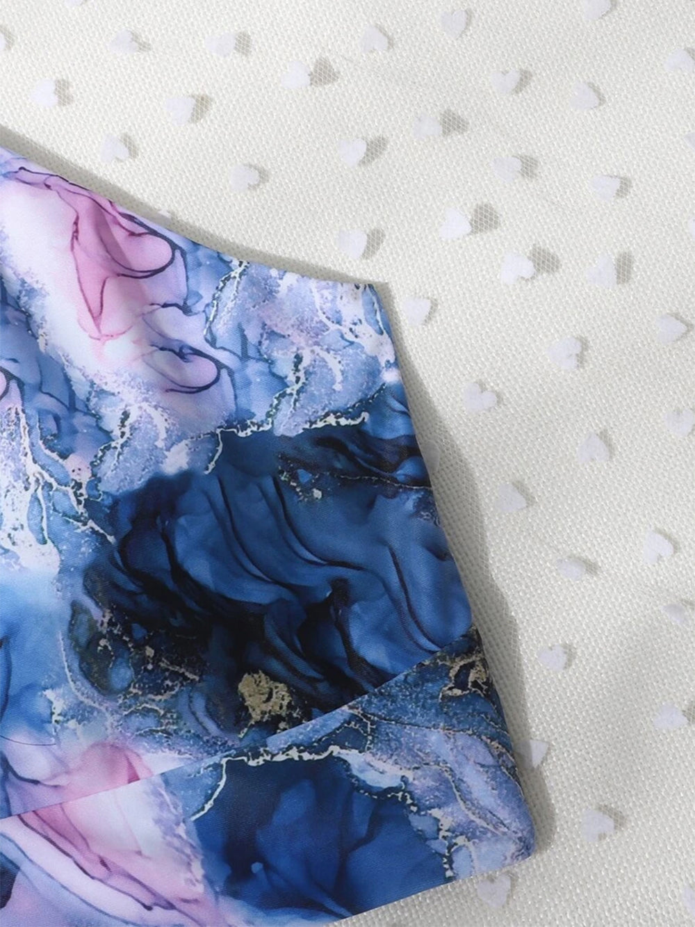 New Print Sport Bandeau Push up Bikinis - Sexy Marble Women Swimsuit High Waist Swimwear Women bathing suit Beach wear (TB8D)(1U26)(F26) - Deals DejaVu