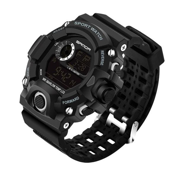 Fashion Sports Digital Watch - Men Diving Sport LED Clock - 30M Waterproof (MA9)(F84)