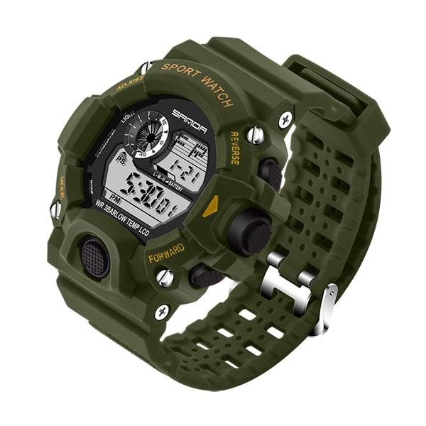 Fashion Sports Digital Watch - Men Diving Sport LED Clock - 30M Waterproof (MA9)(F84)