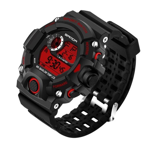 Fashion Sports Digital Watch - Men Diving Sport LED Clock - 30M Waterproof (MA9)(F84)