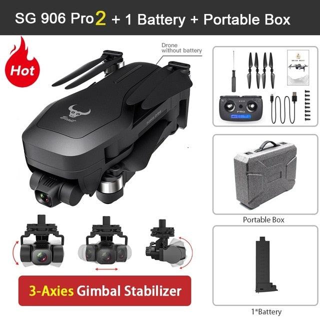 PRO drone and GPS 4K 5G WIFI 3 axis gimbal dual camera professional ESC 50X zoom brushless quadcopter RC Drone (MC2)(1U54)(1U46)