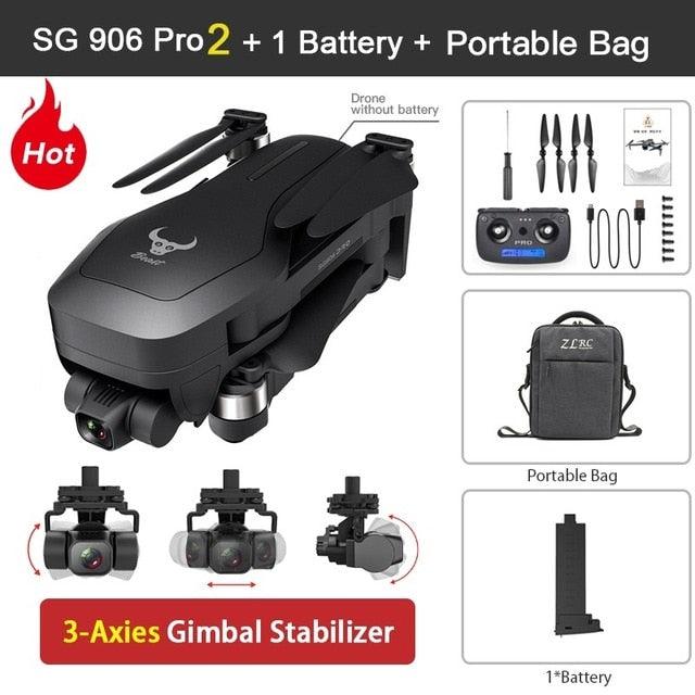 PRO drone and GPS 4K 5G WIFI 3 axis gimbal dual camera professional ESC 50X zoom brushless quadcopter RC Drone (MC2)(1U54)(1U46)