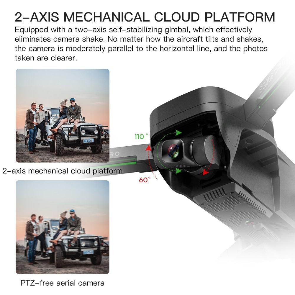 PRO drone and GPS 4K 5G WIFI 3 axis gimbal dual camera professional ESC 50X zoom brushless quadcopter RC Drone (MC2)(1U54)(1U46)