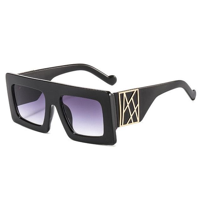 Great Oversize Square Sunglasses UV400 (2U102)