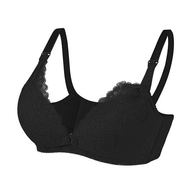 Nursing Bra - Pregnancy Cotton Maternity Bralettes - Adjusted Breast Feeding Underwear Bra (D6)(3Z2)(6Z2)
