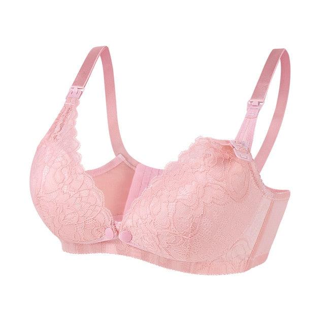 Nursing Bra - Pregnancy Cotton Maternity Bralettes - Adjusted Breast Feeding Underwear Bra (D6)(3Z2)(6Z2)