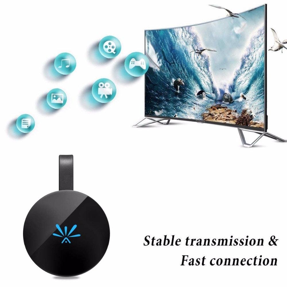 SOONHUA G6 TV Stick 2.4GHz Video WiFi Display HD Screen Mirroring TV Wireless Dongle Receiver For Chromecast 2 (ST2)(F56)