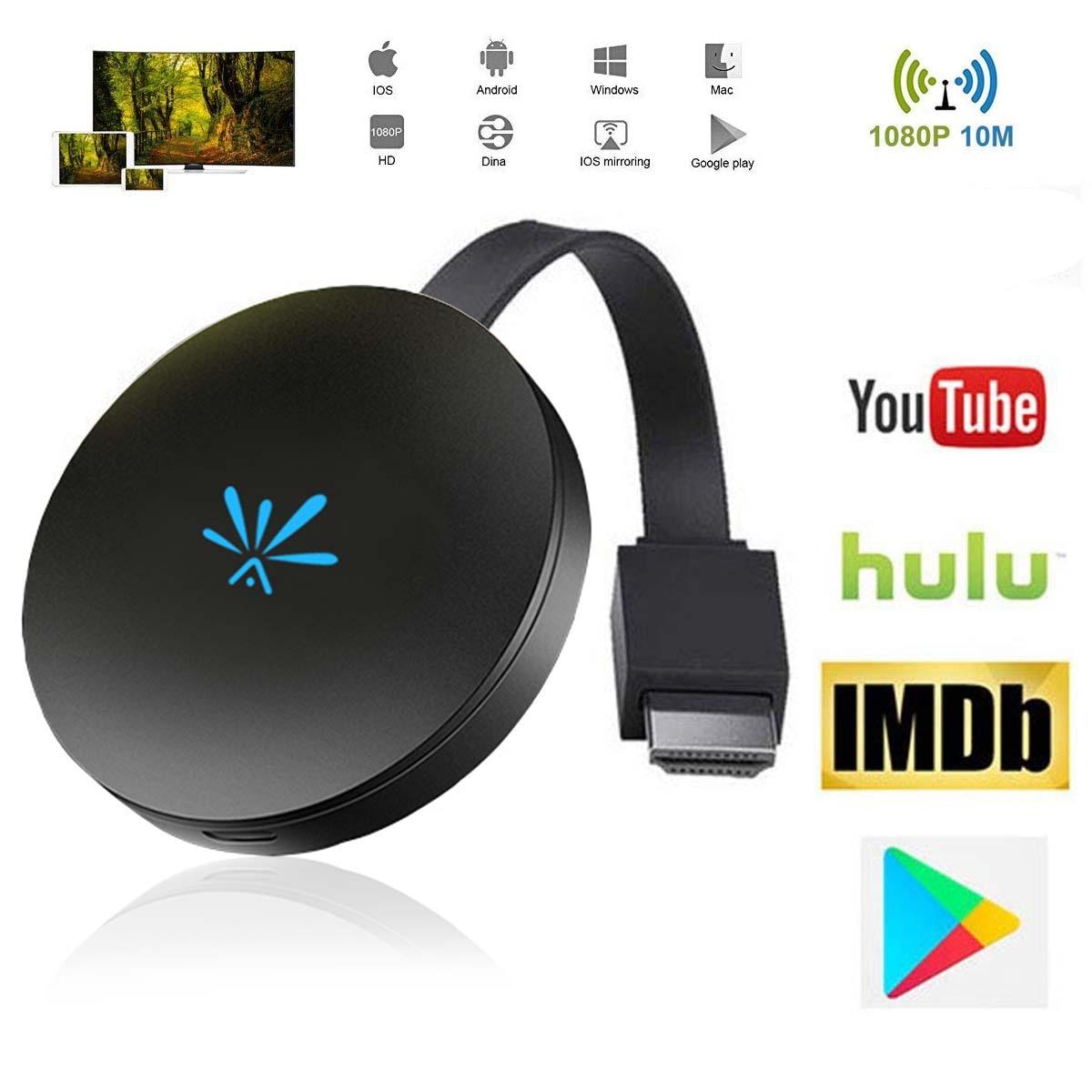 SOONHUA G6 TV Stick 2.4GHz Video WiFi Display HD Screen Mirroring TV Wireless Dongle Receiver For Chromecast 2 (ST2)(F56)