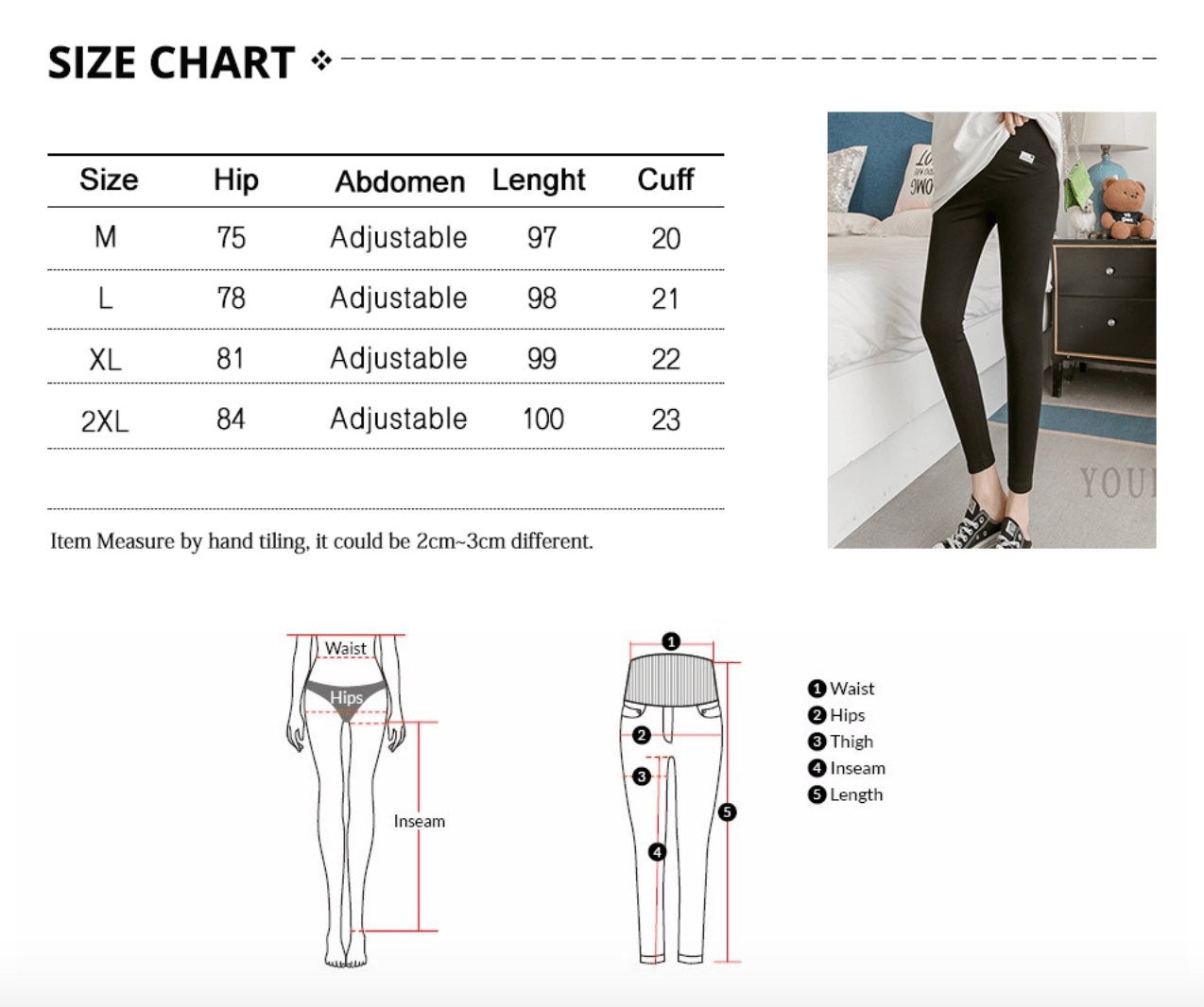 Summer Thin Modal Maternity Skinny Legging - Low Waist Belly Long Legging - Pregnancy (2Z7) - Deals DejaVu