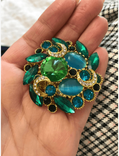 Stars Purple Brooch - Women Brand Antique Rhinestone Pins (8JW)(F81) - Deals DejaVu