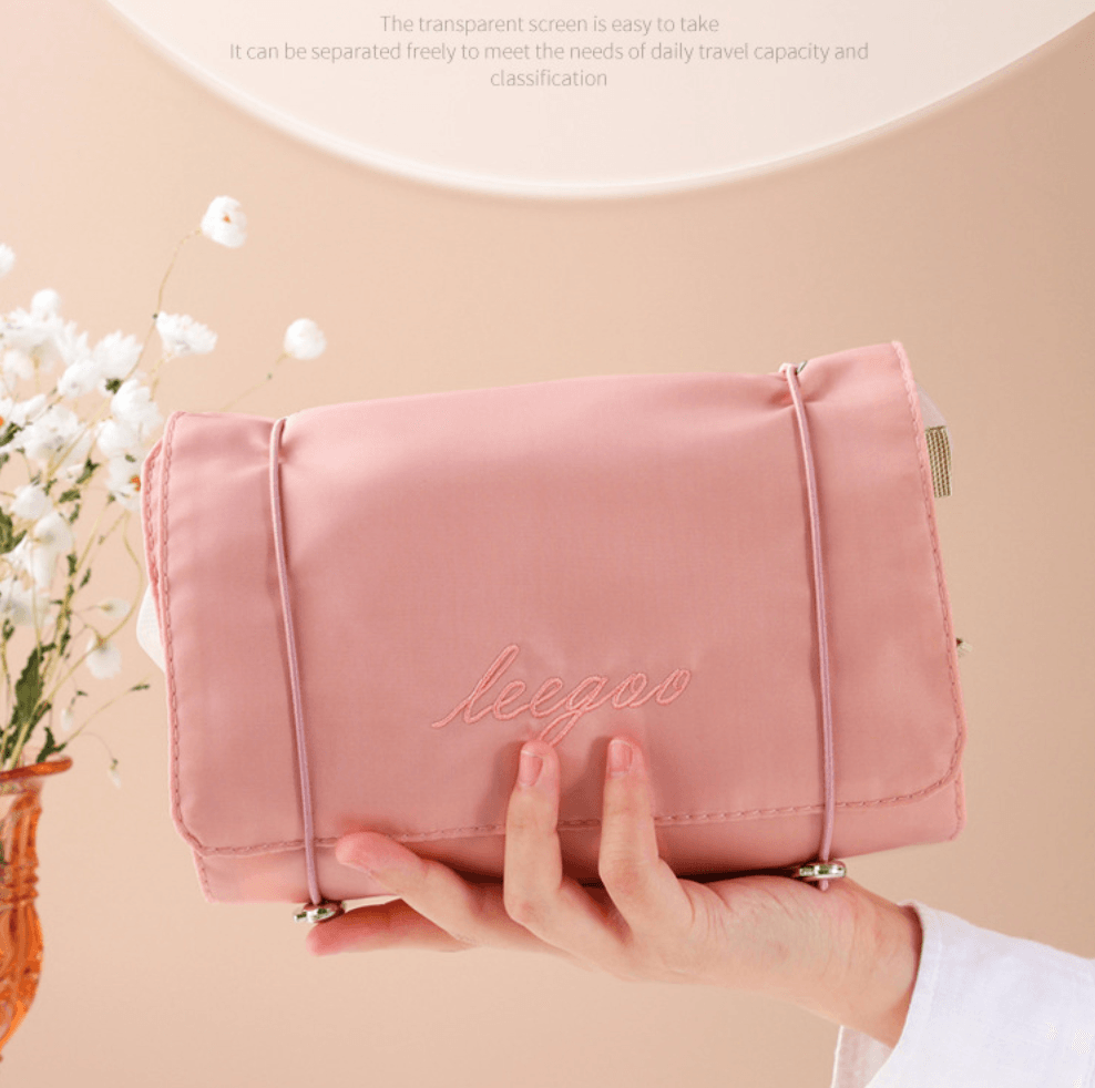 Portable Makeup Bags - Multifunctional Travel Large Hanging Folding Storage Bag (LT5) - Deals DejaVu