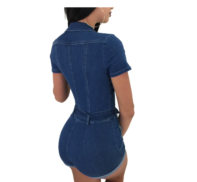 Gorgeous Trending Sleeveless Slim Shorts Jumpsuits - Women Elegant Ladies Rompers Playsuit Overalls (TBL1)(F33) - Deals DejaVu