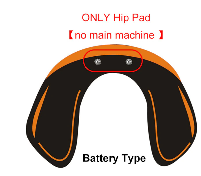 EMS Hips Trainer Slimming Buttock Lifting ABS Smart Fitness Abdominal Exerciser Wireless Gym (D80)(FH) - Deals DejaVu