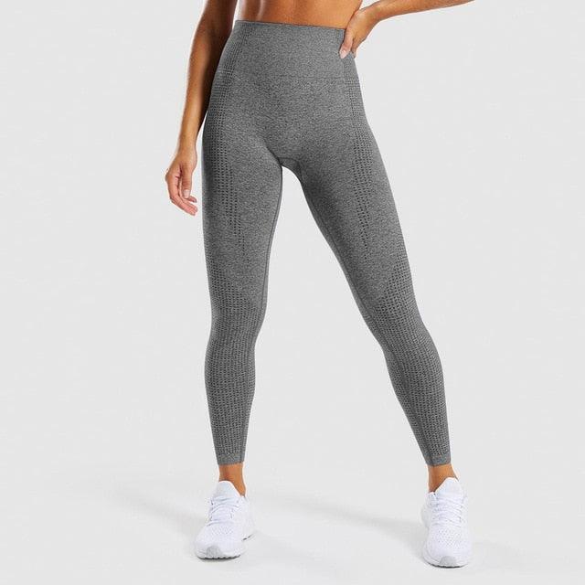 Gorgeous 2 Piece Sport Suit Set - Gym Women Fitness Clothes - Fitness Leggings And Top Tracksuit - Workout Women Set (2U24)
