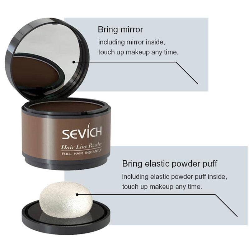 12 Color Hairline Powder Hairline Shadow Cover Up Fill In Thinning Hair Unisex Hairline Shadow Powder Modified Gray Hair (M1)(1U86)