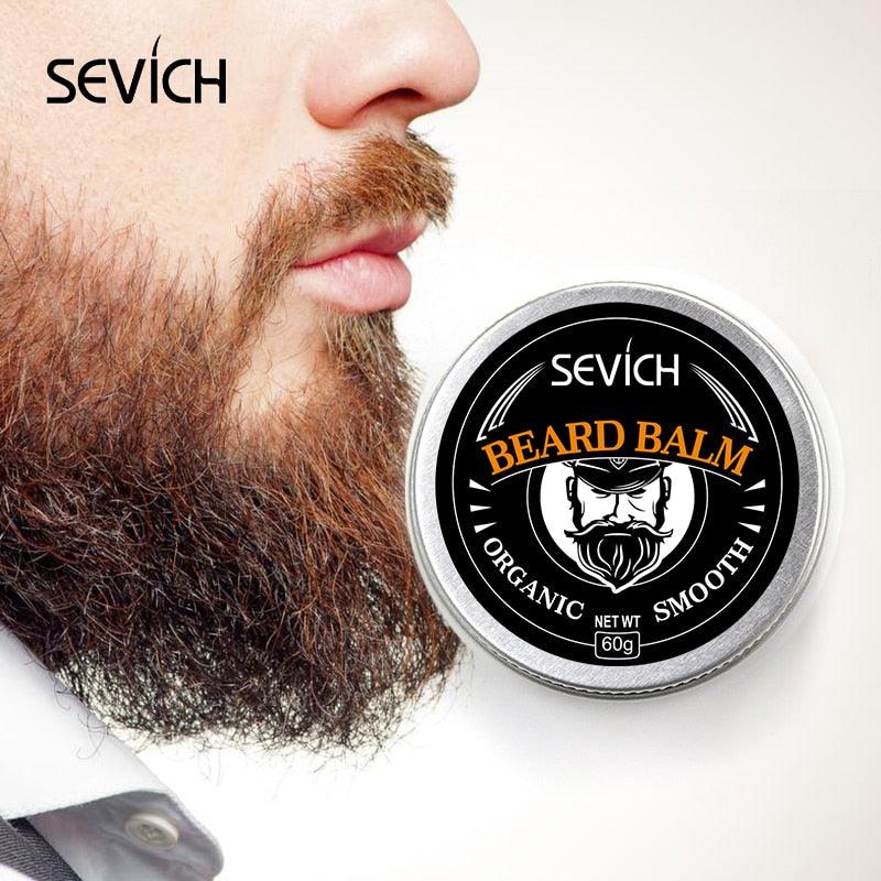 30g/60g Natural Beard Balm Wax For Beard Smoothing Wax For Men's Beard Care (BD2)(1U45)(F45)