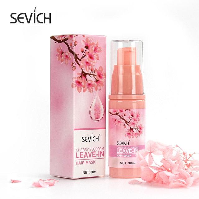 30ml Smoothes Cherry Blossom Leave-in Hair Mask Amino acid Hair Care Mask Help Repair Damaged Hair Nourishing Hair Mask (M1)(1U86)