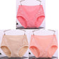 Sexy Lace Big Size High Waist Women Panties - Solid Cotton Comfort Briefs Lady's Underwear (TSP2)