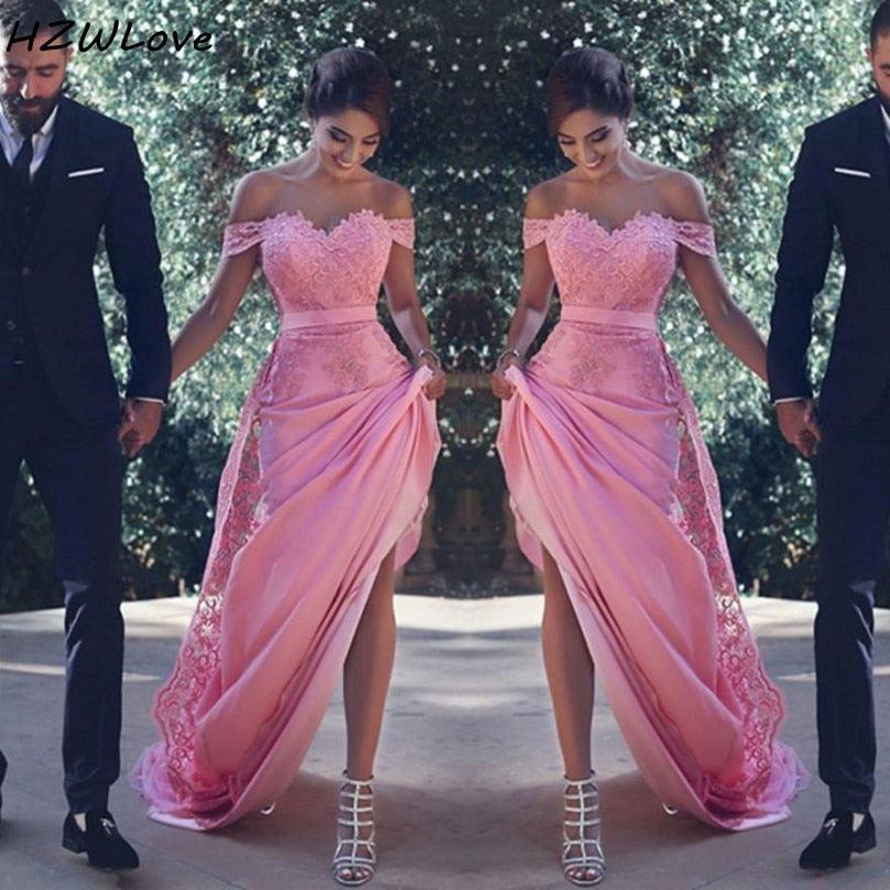 Sexy Off The Shoulder Bridesmaid Dresses - Long With Lace A Line Weddi Deals DejaVu Sexy Off The Shoulder Bridesmaid Dresses - Long With Lace A Line Weddi Deals DejaVu