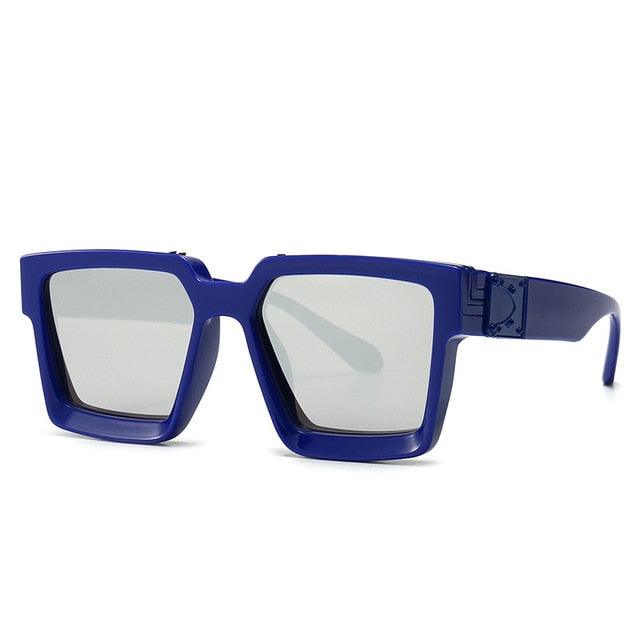 Shield Square Sunglasses - Luxury Designer Sun Glasses (2U102)