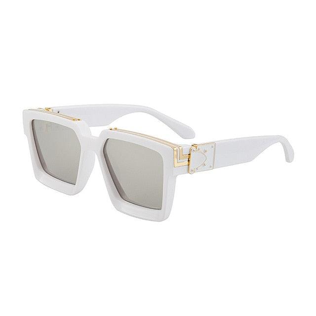 Shield Square Sunglasses - Luxury Designer Sun Glasses (2U102)