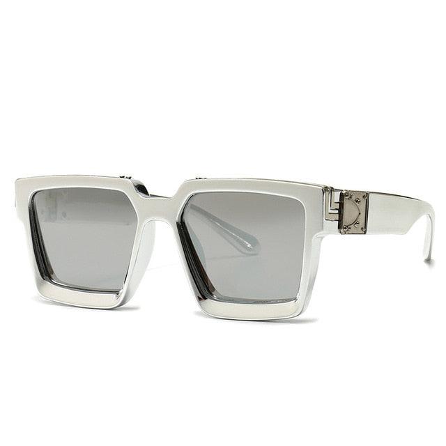 Shield Square Sunglasses - Luxury Designer Sun Glasses (2U102)
