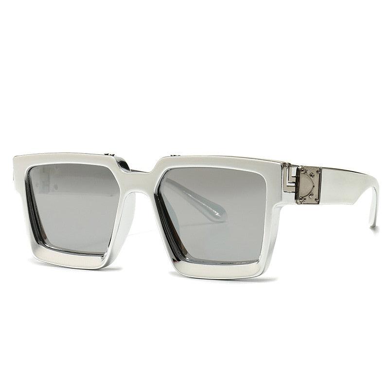 Shield Square Sunglasses - Luxury Designer Sun Glasses (2U102)