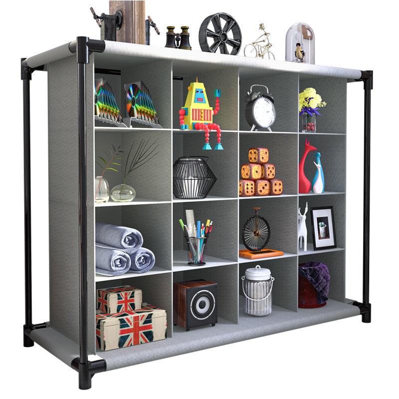 Shoe Rack Storage Cabinet - Stand Shoe Organizer Shelf for Shoes (FW5)(1U67)