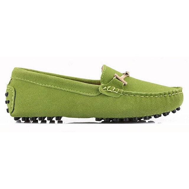Trending Women's Genuine Leather Flat Shoes - Casual Loafers Slip On - Lady Driving Shoes (FS)(CD)(F40)(F42)