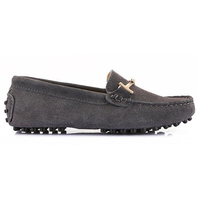 Trending Women's Genuine Leather Flat Shoes - Casual Loafers Slip On - Lady Driving Shoes (FS)(CD)(F40)(F42)