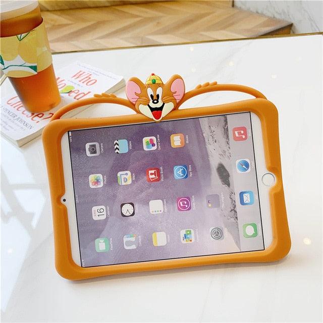 Silicon Case For ipad 7th 10.2 2019 Case For iPad Air 3 10.5 Pro 10.5 funda cover For iPad mini 5 7.9 For iPad Air 9.7 2018 case (TLC3)(F47)