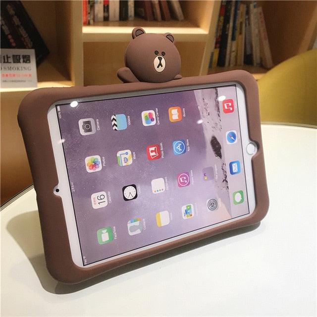 Silicon Case For ipad 7th 10.2 2019 Case For iPad Air 3 10.5 Pro 10.5 funda cover For iPad mini 5 7.9 For iPad Air 9.7 2018 case (TLC3)(F47)