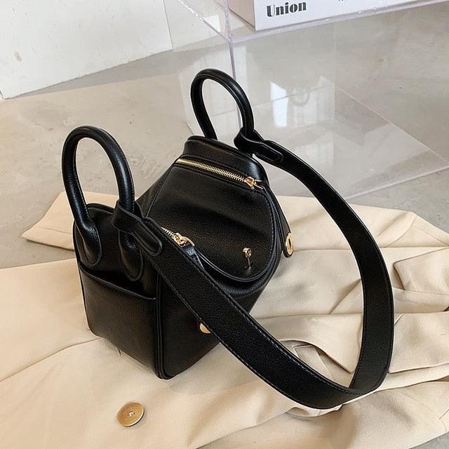 Trending Small PU Leather Shoulder Bags - Women's Crossbody Handbags (WH2)(WH6)(WH4)