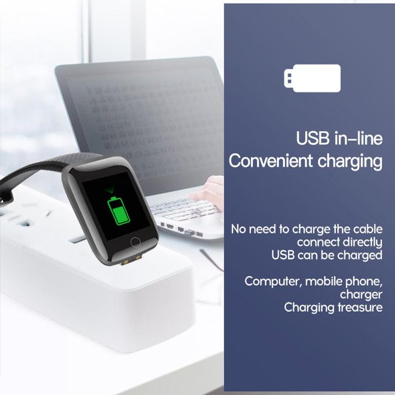 Smart Watch - Men Women Android Sport Smartwatch - Fitness Watch (RW)