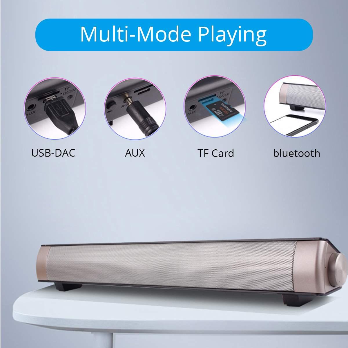 Soundbar Bluetooth Speaker - Phone Computer Stereo Music surround Outdoor Speakers (HA5)(HA2)(1U57)