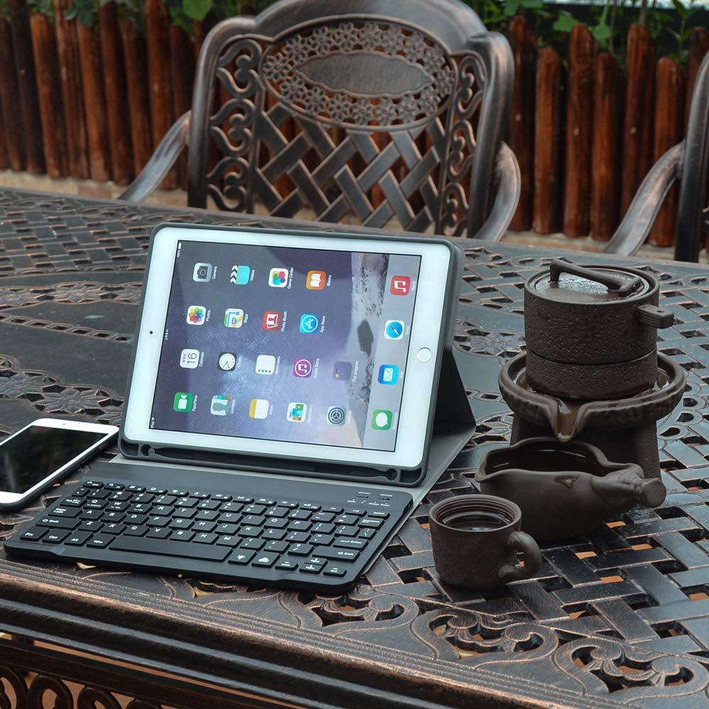 English Spanish Russian Backlit Keyboard Case - for iPad 7th 10.2 2019 Air 3 10.5 Pro 11 2020 9.7 2018 Cover (TLC3)(F47)