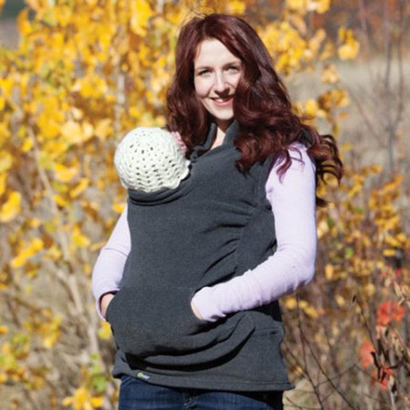 Baby Carrier Winter Baby Wrap - Carrier for Baby Travel - Baby Sling Jacket Winter - Women Coat (D4)(Z4)