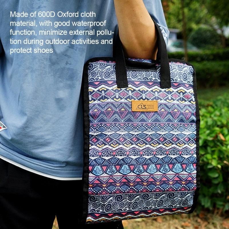 Sport Portable Bag - Waterproof Hook Travel Shoes Wash Bag - Zipper Makeup Storage (1U79)