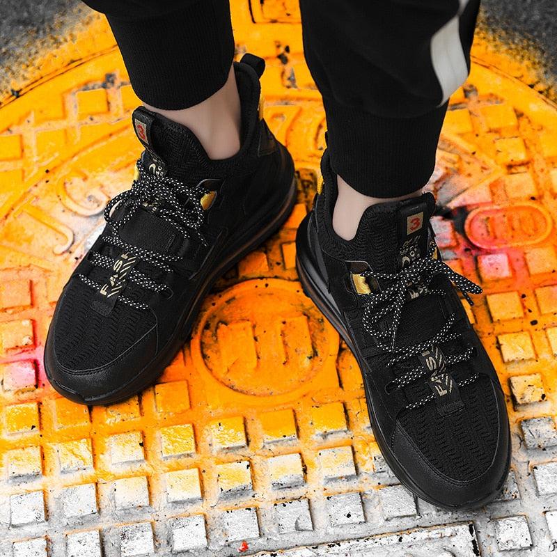 Spring Autumn Men's Casual Shoes - High Elasticity Men's Designer Breathable Trainers (MSA2)