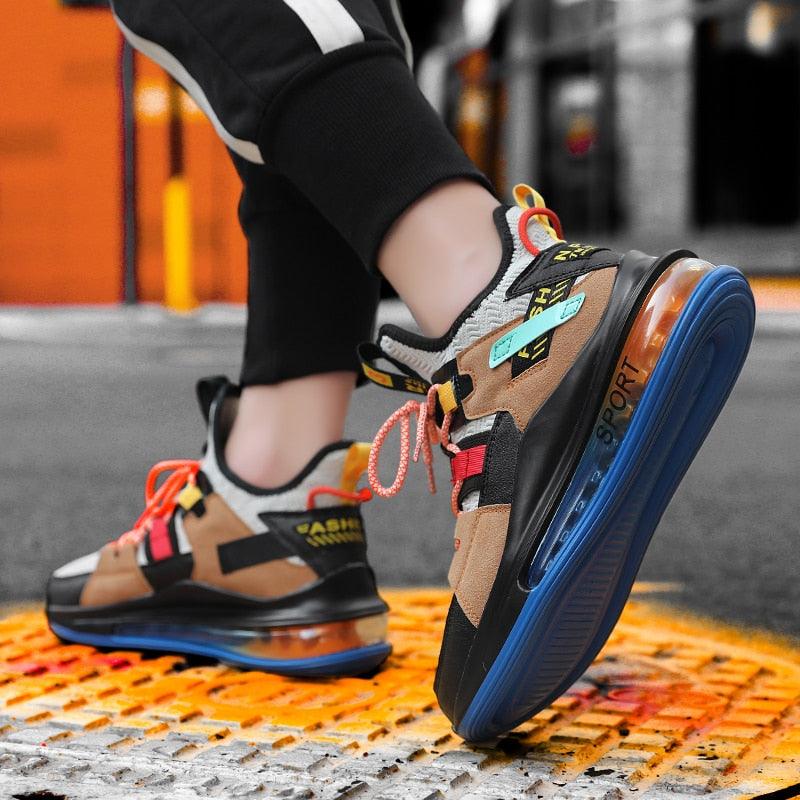 Spring Autumn Men's Casual Shoes - High Elasticity Men's Designer Breathable Trainers (MSA2)