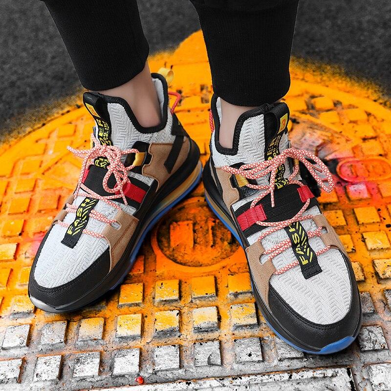 Spring Autumn Men's Casual Shoes - High Elasticity Men's Designer Breathable Trainers (MSA2)