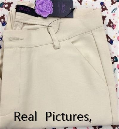 Women's Casual Candy Pencil Pants - New Fashion Elastic Cotton Women Trousers - 20 Color - Plus Size Pants (BP)(F25)