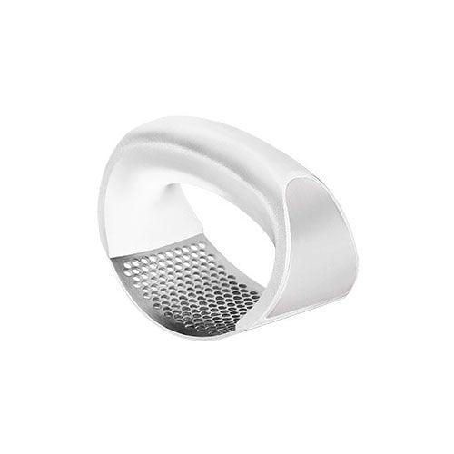 Great Stainless Steel Garlic Press Slicer - Manual Shredder Candy Color Ring Ginger Press (D61)(AK3)